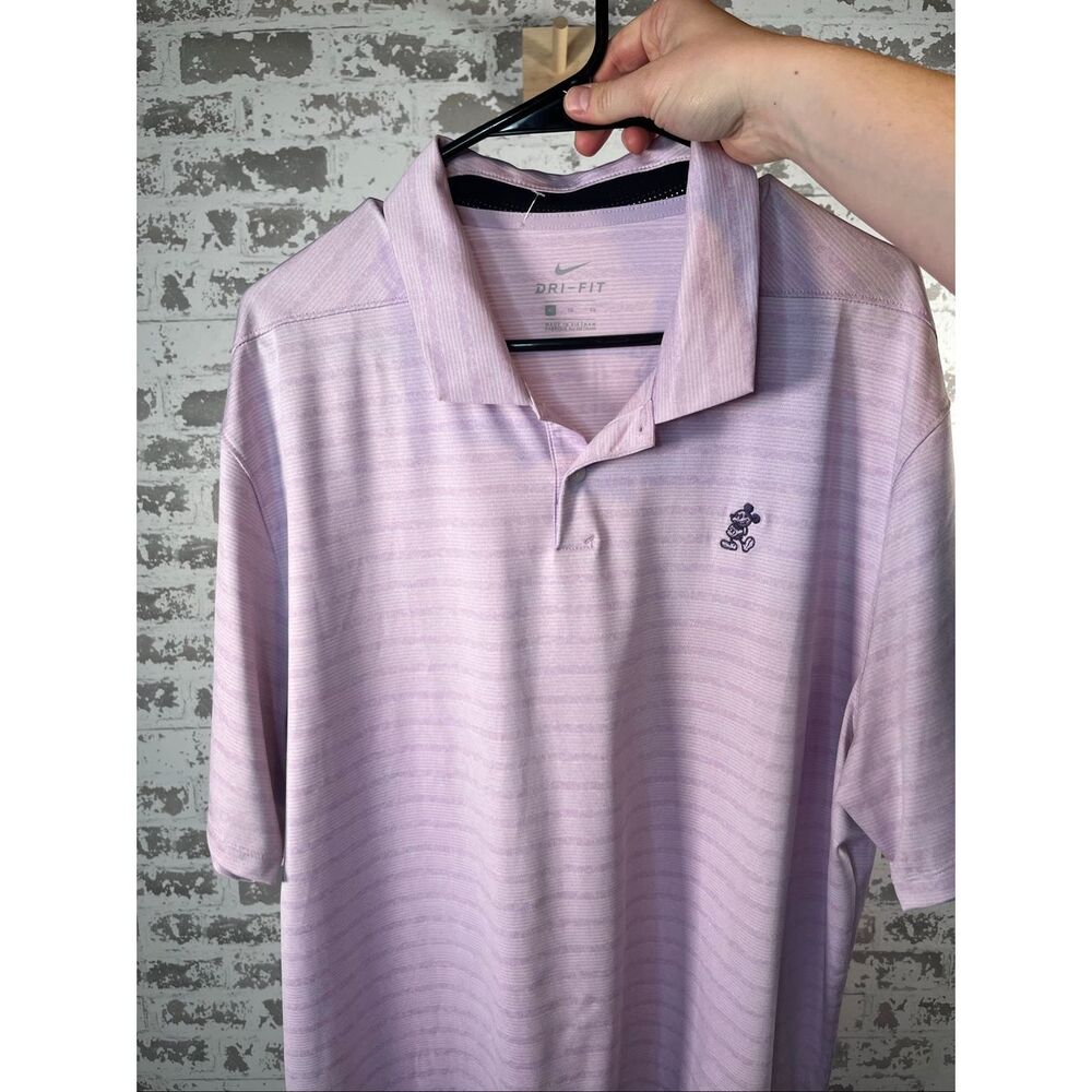 Dry fit Nike | mens Disney land polo with embroidered details